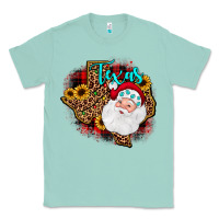 Seafoam santa texas map Classic Tee - JahusDesignShop