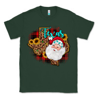 Sports Green santa texas map Classic Tee - JahusDesignShop