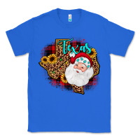True Royal santa texas map Classic Tee - JahusDesignShop