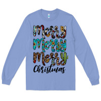 Colony Blue merry christmas Long Sleeve Tee - JahusDesignShop