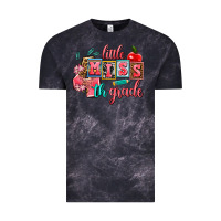 Cloud Black little miss 4 th grade Vintage Tee - AdoDesignShop