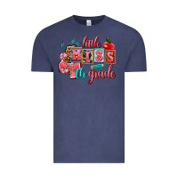 Vintage Denim little miss 4 th grade Vintage Tee - AdoDesignShop