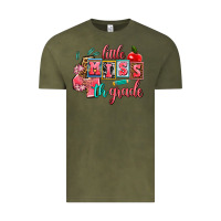 Vintage Olive little miss 4 th grade Vintage Tee - AdoDesignShop