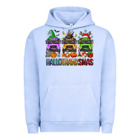 Pigment Grape Ice hallothanksmas school bus Urban Hoodie - texasbilliewilder