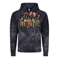 Cloud Black flowers blessed auntie Vintage Hoodie - Zillion Design Studio