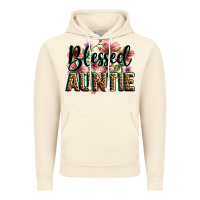 Vintage Artic flowers blessed auntie Vintage Hoodie - Zillion Design Studio