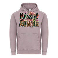 Vintage Zinc flowers blessed auntie Vintage Hoodie - Zillion Design Studio