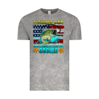 Cloud Rock fishing dad like a regular dad but cooler Vintage Tee - HRA Design Shop