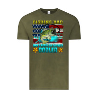 Vintage Olive fishing dad like a regular dad but cooler Vintage Tee - HRA Design Shop