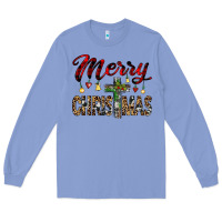 Colony Blue merry christmas Long Sleeve Tee - JahusDesignShop