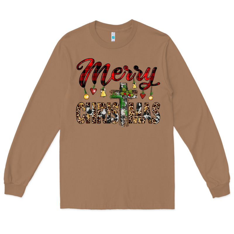Merry Christmas Long Sleeve Tee by JahusDesignShop | Teevron