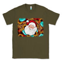 Army Green santa background Classic Tee - JahusDesignShop