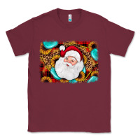 Burgundy santa background Classic Tee - JahusDesignShop