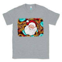 Heather Grey santa background Classic Tee - JahusDesignShop