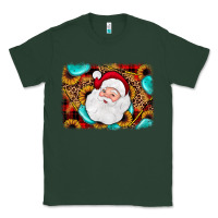 Sports Green santa background Classic Tee - JahusDesignShop
