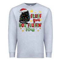 Heather Grey fluff you you fluffin fluff Premium Sweatshirt - MaliasSmallBusiness
