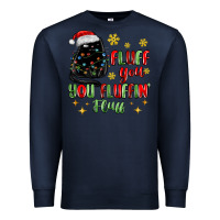 Navy fluff you you fluffin fluff Premium Sweatshirt - MaliasSmallBusiness