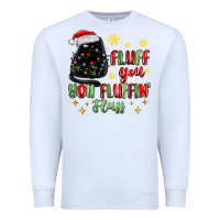 White fluff you you fluffin fluff Premium Sweatshirt - MaliasSmallBusiness