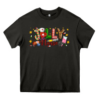 Asphalt Christmas jolly nurse Heavy Core Tee - Artiststas