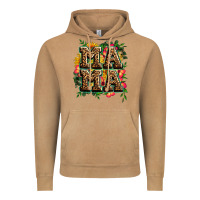 Vintage Camel floral leopard mama Vintage Hoodie - Zillion Design Studio