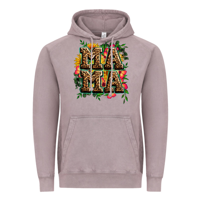 Floral Leopard Mama Vintage Hoodie by Zillion Design Studio | Teevron