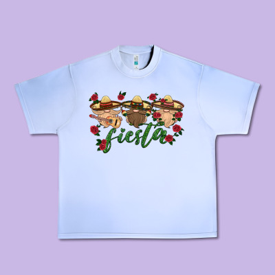 Fiesta Mexico Gnome Urban Heavy Tee Designed By Hra Design Shop
