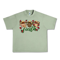 Oil Green fiesta mexico gnome Urban Heavy Tee - HRA Design Shop