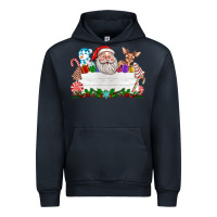 Navy custom name christmas Urban Hoodie - texasbilliewilder