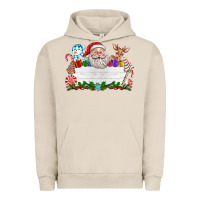 Pigment French Oak custom name christmas Urban Hoodie - texasbilliewilder