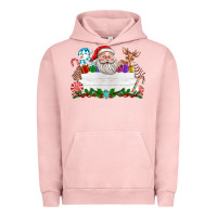 Pigment Salmon custom name christmas Urban Hoodie - texasbilliewilder