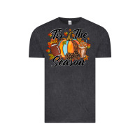 Vintage Black tis is season Vintage Tee - RacoonDesign