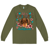 Army Green life is better with a dachshund Long Sleeve Tee - Jasminsmagicworld