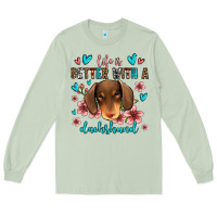 Matcha life is better with a dachshund Long Sleeve Tee - Jasminsmagicworld