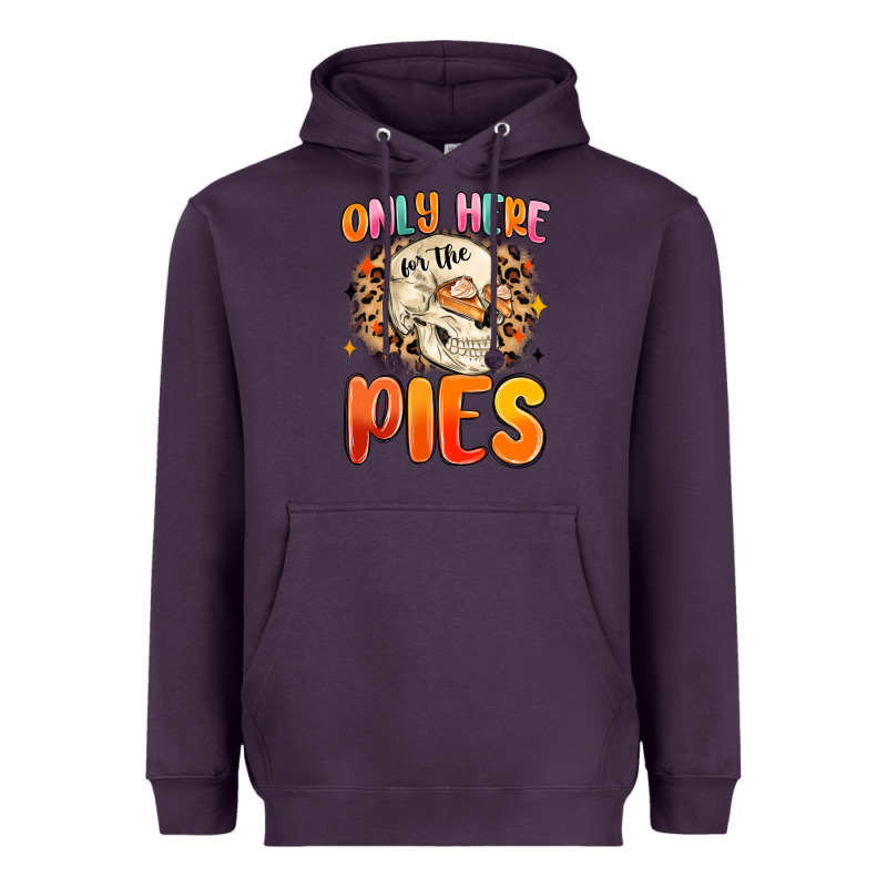 Only Here For The Pies Heavyweight Hoodie by MaliasSmallBusiness | Teevron