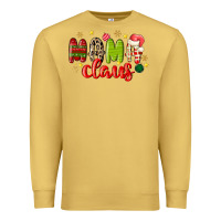 Antique Gold mama claus Premium Sweatshirt - MaliasSmallBusiness