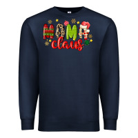 Navy mama claus Premium Sweatshirt - MaliasSmallBusiness