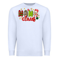 White mama claus Premium Sweatshirt - MaliasSmallBusiness