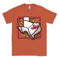 Copper leopard volleyball texas map Classic Tee - Jasminsmagicworld