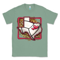 Sage leopard volleyball texas map Classic Tee - Jasminsmagicworld