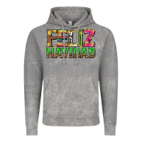 Cloud Rock feliz navidad with pattern Vintage Hoodie - texasbilliewilder