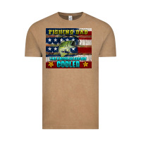 Vintage Coffee fishing dad like a regular but cooler Vintage Tee - HRA Design Shop