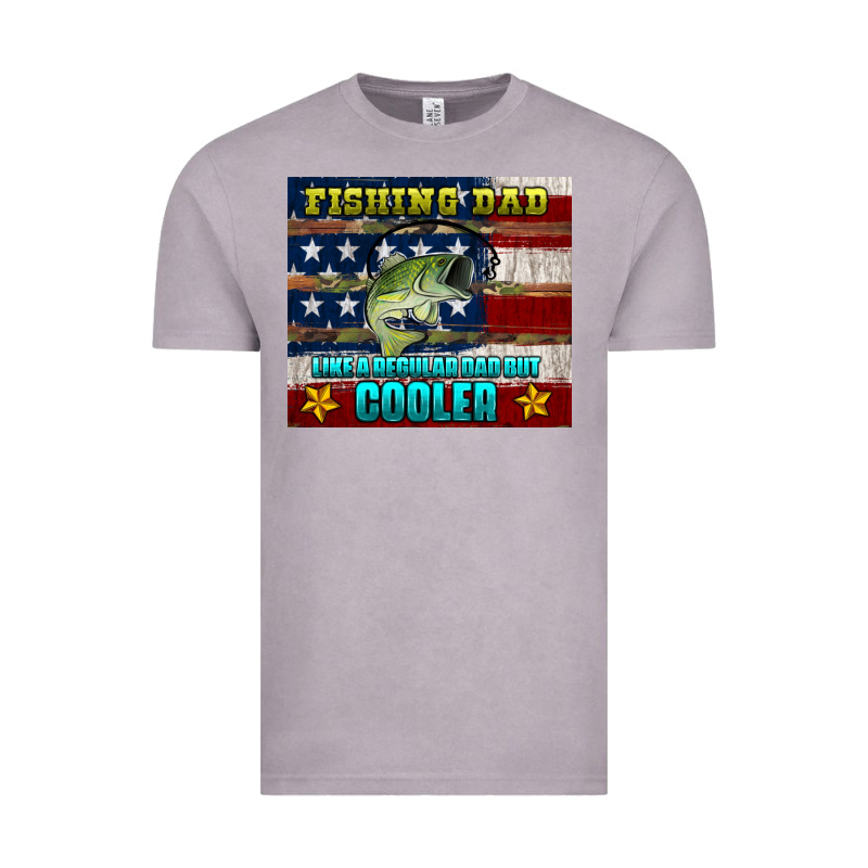 Fishing Dad Like A Regular But Cooler Vintage Tee by HRA Design Shop | Teevron