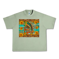 Oil Green free spirit Urban Heavy Tee - HRA Design Shop