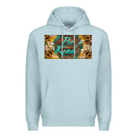 Blue Mist be kind bees license plate Premium Hoodie - Artiststas