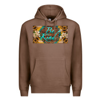 Chestnut be kind bees license plate Premium Hoodie - Artiststas