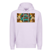 Lilac be kind bees license plate Premium Hoodie - Artiststas