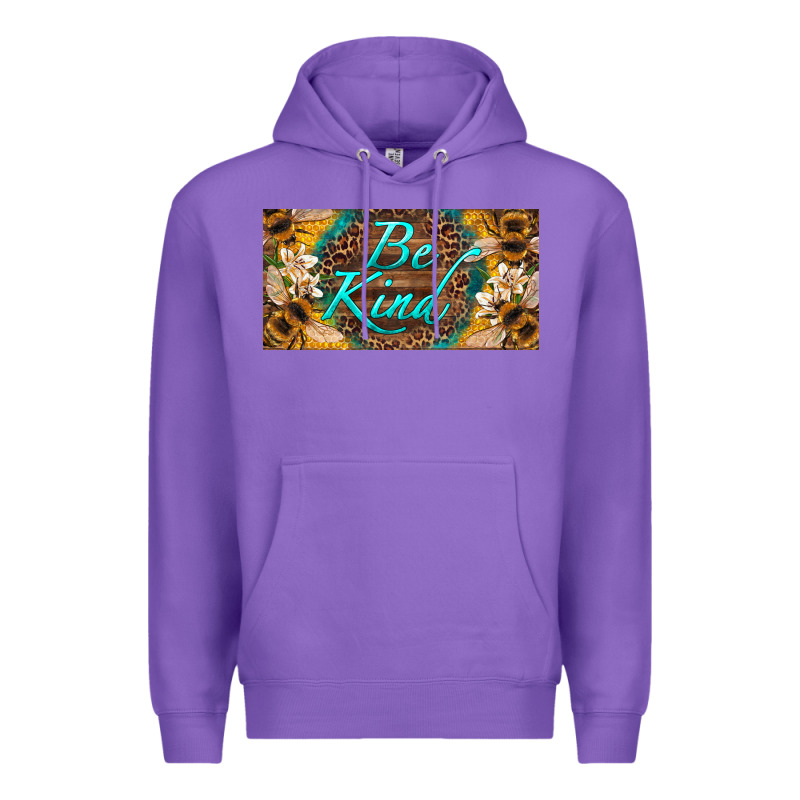 Be Kind Bees License Plate Premium Hoodie by Artiststas | Teevron