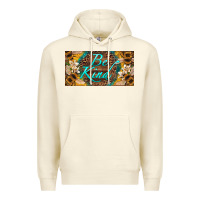 Sandshell be kind bees license plate Premium Hoodie - Artiststas