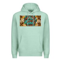 Seafoam be kind bees license plate Premium Hoodie - Artiststas