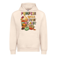 Sandshell Pumpkin spice livin' my best life Urban Hoodie - NancyCooperArtShop